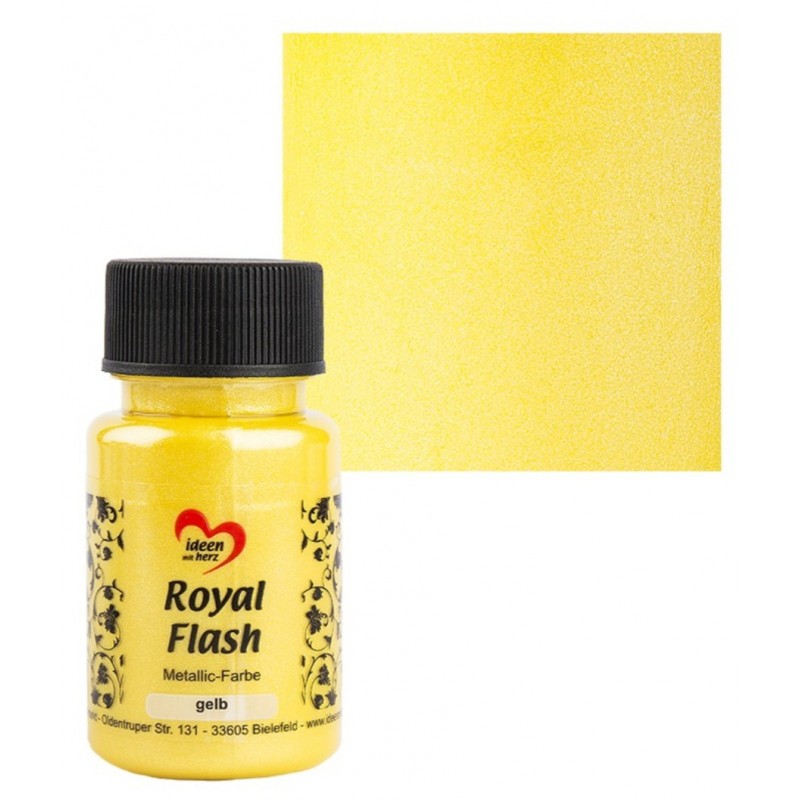 Royal Flash Metallic Farbe gelb