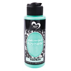 Multisurface Acrylfarbe türkis