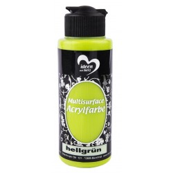 Multisurface Acrylfarbe hellgrün