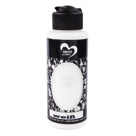 Multisurface Acrylfarbe weiss