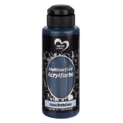Multisurface Acrylfarbe nachtblau
