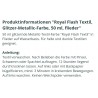 Royal Flash Textil Glitzer Farbe flieder