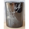 Windlicht Glas Hirsch