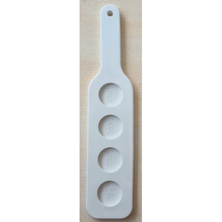 Beton Brettchen weiss