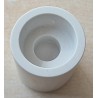 Beton Kerzen/Teelichthalter weiss