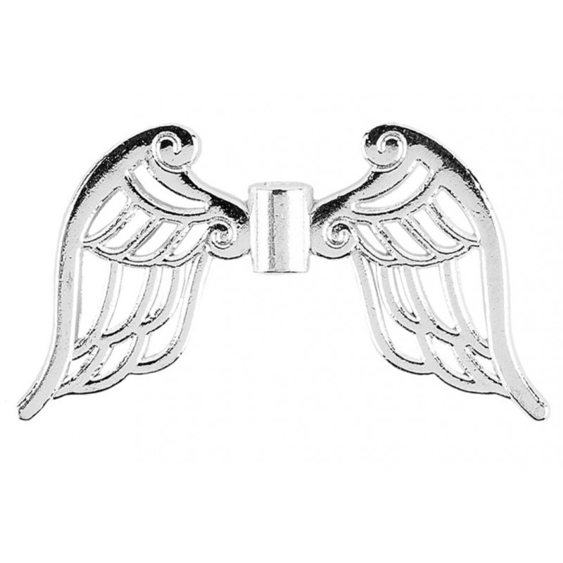 Metall Flügeli silber