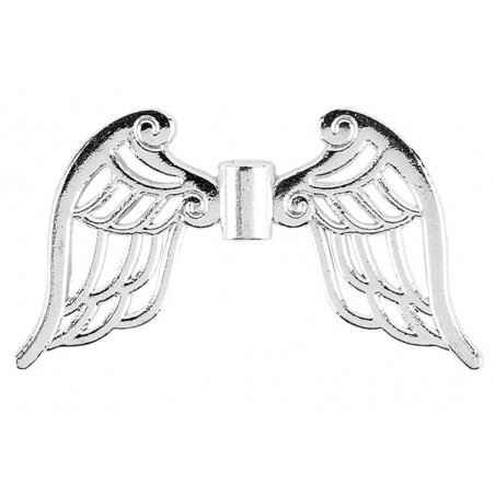 Metall Flügeli silber