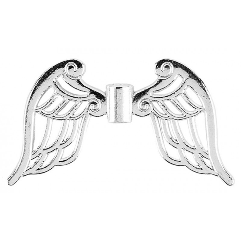 Metall Flügeli silber