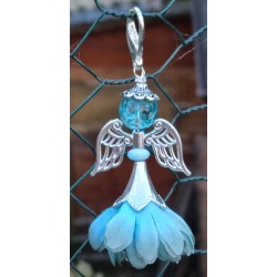 Blumen Engeli blau/lila