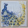 Serviette Pfau