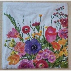 Serviette Blumenwiese 1