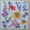 Servietten verschiedene Blumen 1