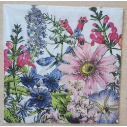 Servietten verschiedene Blumen 2