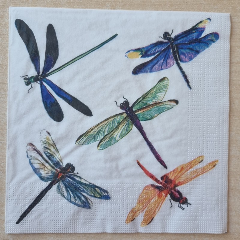 Serviette Libellen
