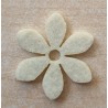 Filz Blume creme