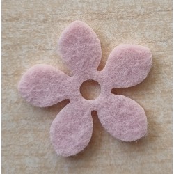 Filz Blume rosa