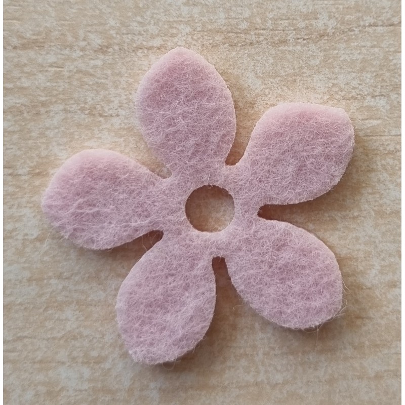 Filz Blume rosa
