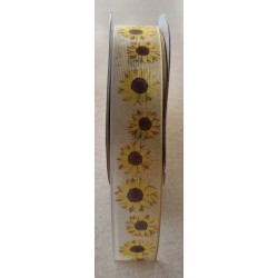 Dekoband Sonnenblumen