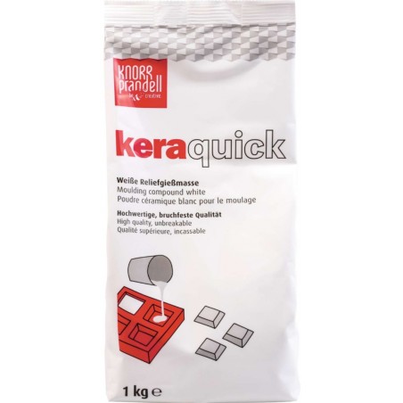 KeraQuick Giesspulver weiss