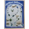 Schöner Schmuck aus Glasperlen und Filzwolle