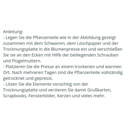 Blumenpresse