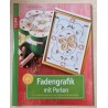 Fadengrafik mit Perlen