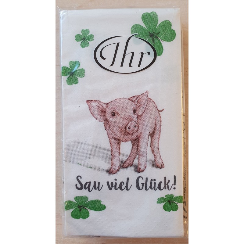 Taschentücher Glück