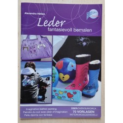 Leder fantasievoll bemalen