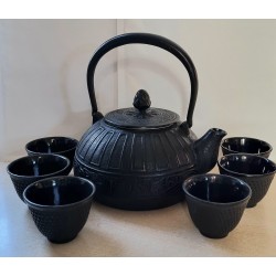 Gusseisen Tee-Set