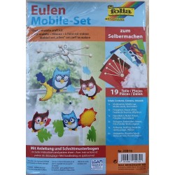 Bastelset Mobile Eulen