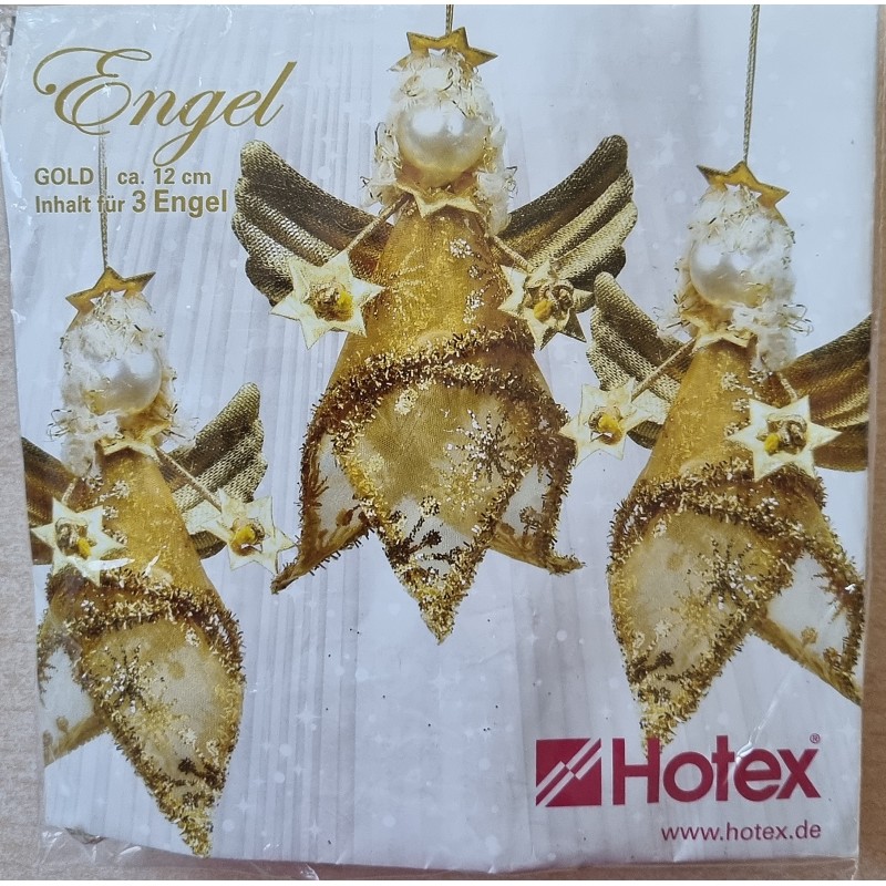 Bastelset Engel gold