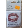 Bastelset Stein-Armband rot