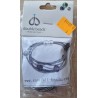 Bastelset Armband anthrazit/silber