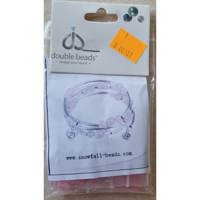 Bastelset Armband rosa/silber