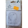 Bastelset Armband transparent/silber