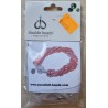 Bastelset Armband rot