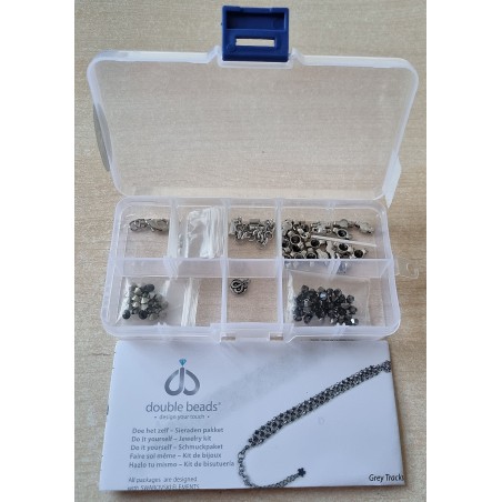Bastelset Armband schwarz