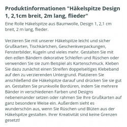 Häkelspitze flieder