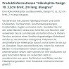 Häkelspitze blaugrau