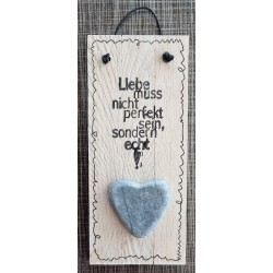 Mini Schild Liebe......