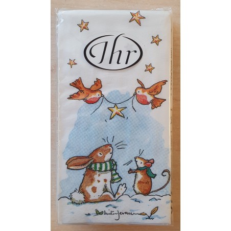 Taschentücher Maus und Hase