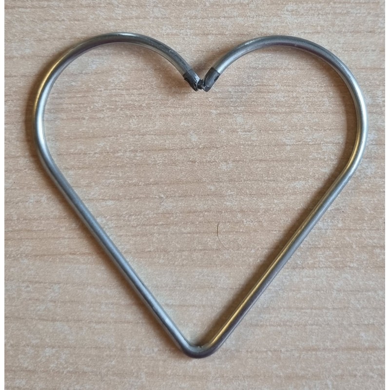 Metall Herz 80 mm