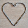 Metall Herz 80 mm