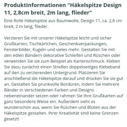 Häkelspitze flieder