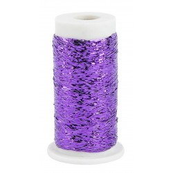 Stickgarn Metallic violette