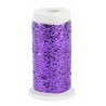 Stickgarn Metallic violette