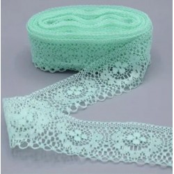 Spitzenband mint