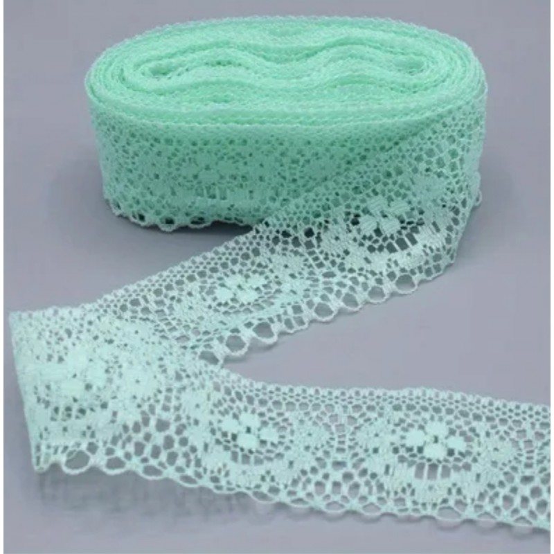 Spitzenband mint