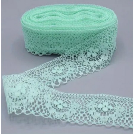 Spitzenband mint
