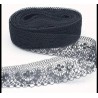 Spitzenband schwarz